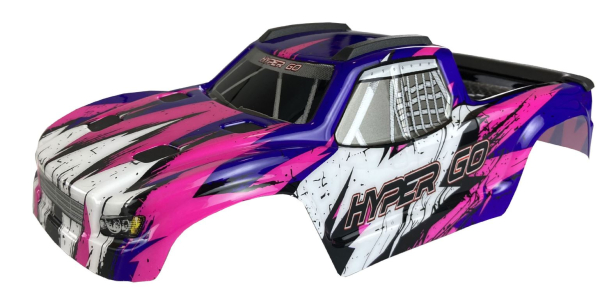 AM012-1601A Karosse AM-Hyper 1:16 Clipless pink/lila/weiß